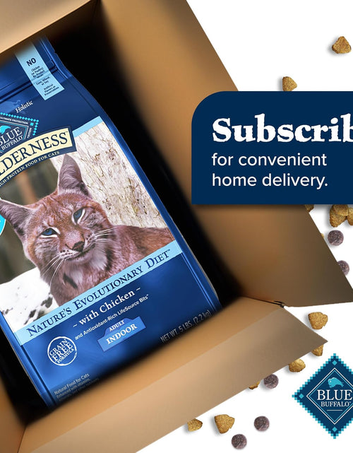 Load image into Gallery viewer, Blue Buffalo Wilderness High Protein Grain Free, Natural Adult Indoor Dry Cat Food, Chicken
