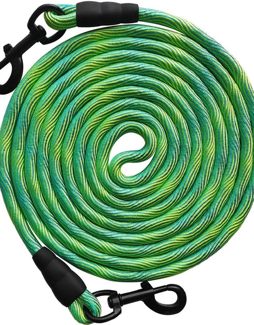 Load image into Gallery viewer, 8Ft/12Ft/20Ft/30Ft/50Ft/75Ft Dog Tie-Out Long Tether Rope Dog Leash, Outdoor Dog Yard Leash- Large Medium Small Dogs Training, Playing, Camping,Backyard
