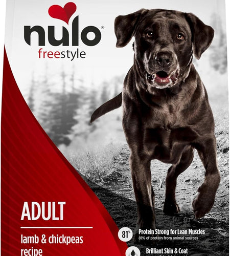 Adult Dog Food: Grain Free, All Natural Dry Pet Kibble for Large and Small Breed Dogs - Lamb, Salmon, or Turkey Recipe