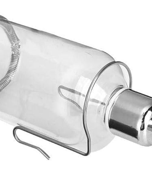 Load image into Gallery viewer, Pet Water Dispenser Automatic Pet Water Feeder Pet Hanging Water Feeding Bottle Hamster Water Bottle Water Feeder for Birds with Stainless Steel Ball Nipple
