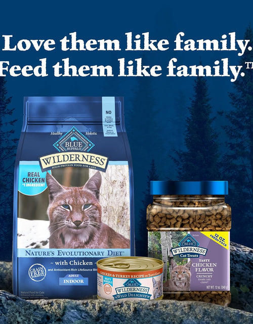 Load image into Gallery viewer, Blue Buffalo Wilderness High Protein Grain Free, Natural Adult Indoor Dry Cat Food, Chicken
